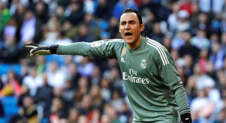 Zidane sorprende y deja también fuera de la lista contra el Leganés a Keylor Navas además de Cristiano Ronaldo Keylor-Navas-2018-ordenes-EFE