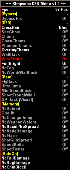 D3D Menu Public Hack Simpsons v1.1  Yui98fom