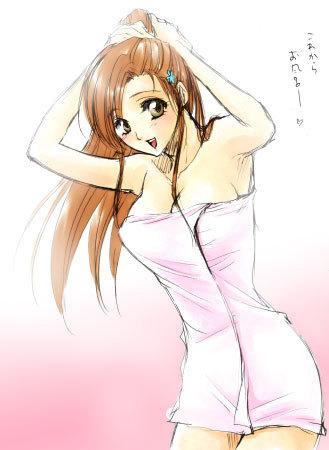 Orihime Inoue 54353647orihime-towel-etchi-jpg