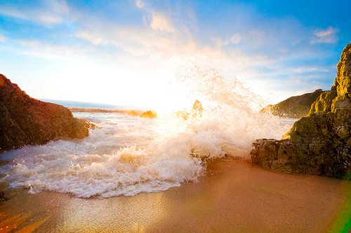 rocks Beach-ocean-photography-rocks-sand-Favim.com-188771