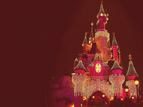 ‘‘  disneyland world  ‘‘  Castle-cinderella-disneyland-pink-princess-Favim.com-198348