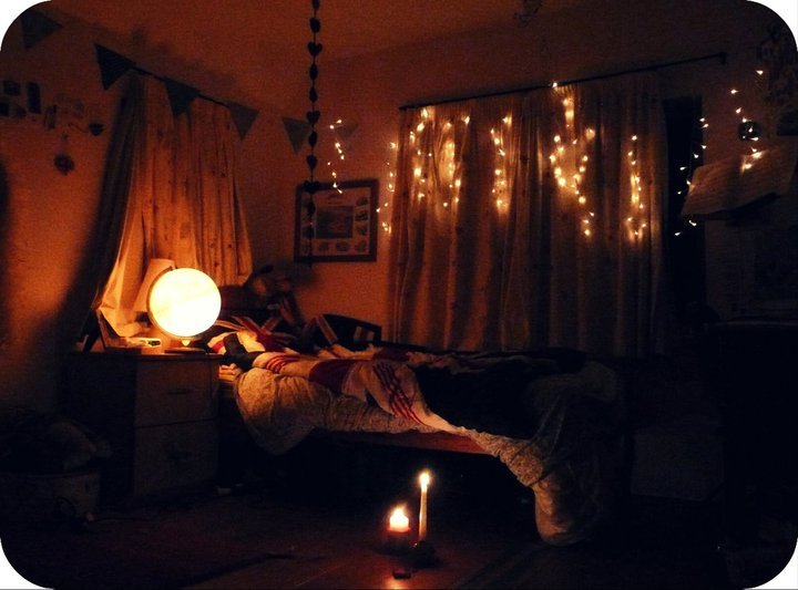 Descubriendo... (Leo) [+18] Christmas-lights-room-Favim.com-158949