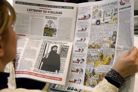 تداعيات أحداث باريس الأخيرة Charliehebdo14jan_525196363