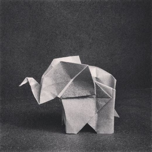 [SHARE] Ấn tượng các "siêu phẩm" từ nghệ thuật xếp giấy Origami 20141013-015309-origami-9_520x520