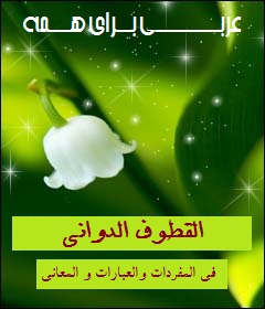 این گوهر از دستتون نره! دانلود کتاب القطوف الدواني في المفردات و العبارات و المعاني// لايفوتکم هذا الجوهر! تحميل كتاب القطوف الدواني في المفردات و العبارات و المعاني 137