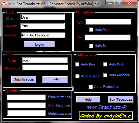 Mini Bot Teambuzz V2 + Remoter Helper_mini_bot_v2_teambuzz_remoter