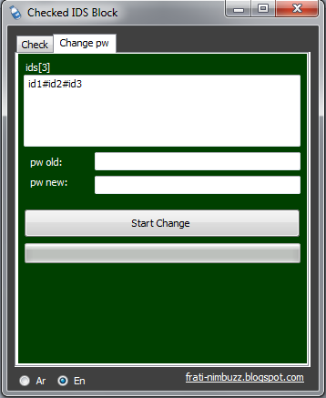 Checked IDS Block v3.0 check & chang pw C2