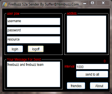 firebuzz s2a sender S2a