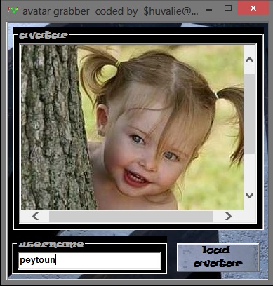 avatar grabber coded by $huvalie@n.c Avatar_grabber