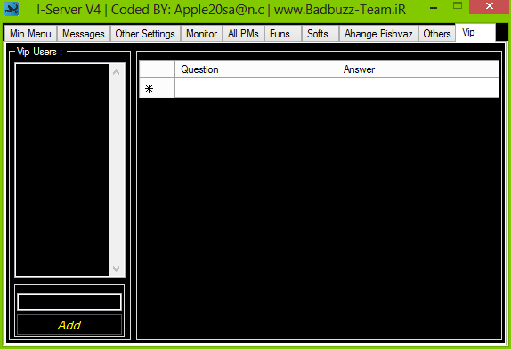 Badbuzz Team I-Server V4 Bot6