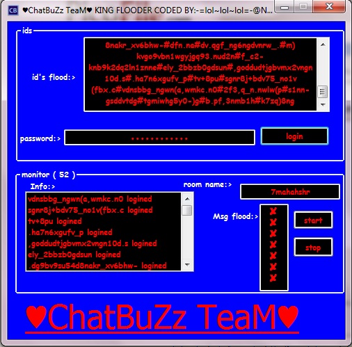 ChatbuzZ TeaM King Flooder FasT Speed v1.0 new King_flooder_v1_0