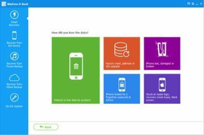iMyfone D-Back iPhone Data Recovery 6.2.0.4 Multilingual Image