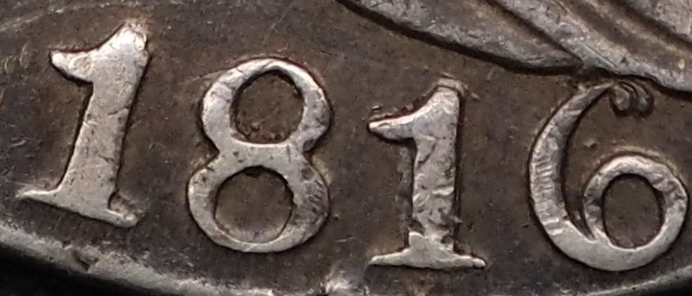 8 reales 1816. Fernando VII. Sevilla Image