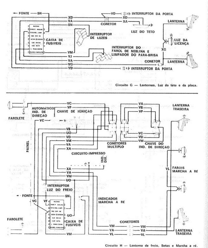 Esquemas elétricos e Vista Explodida Opala ESQUEMAELETRICO2