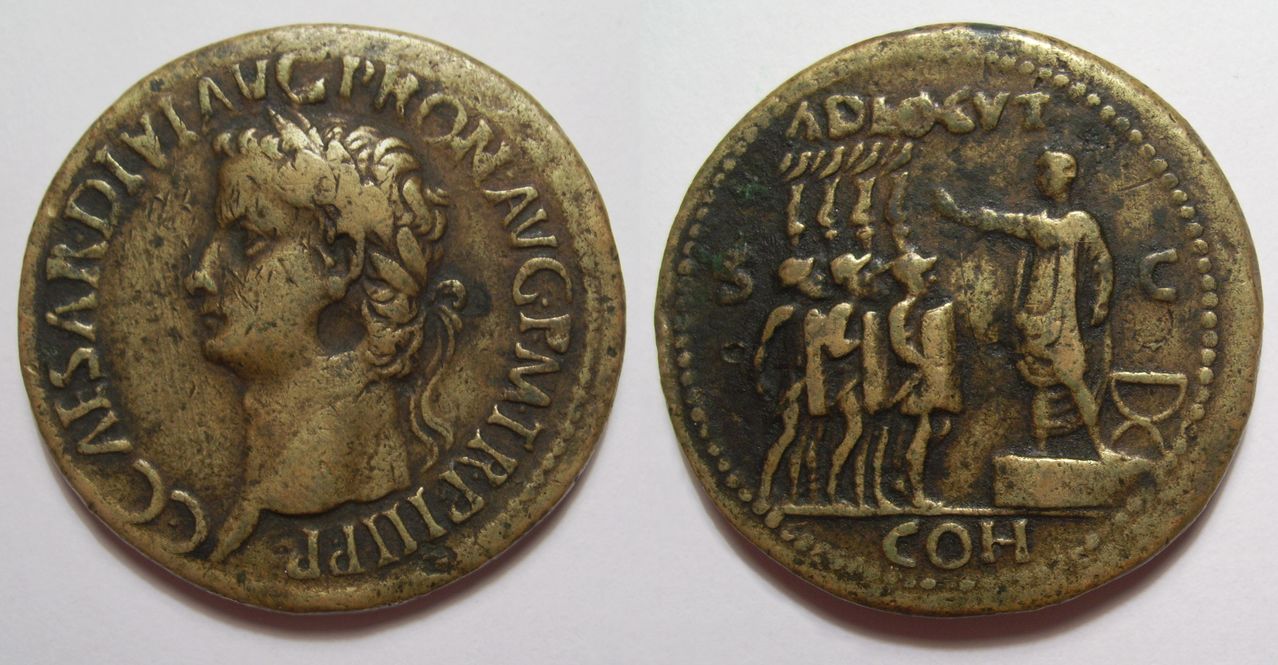 Medalla Calígula paduana de Giovanni Cavino Medalla_Cavino