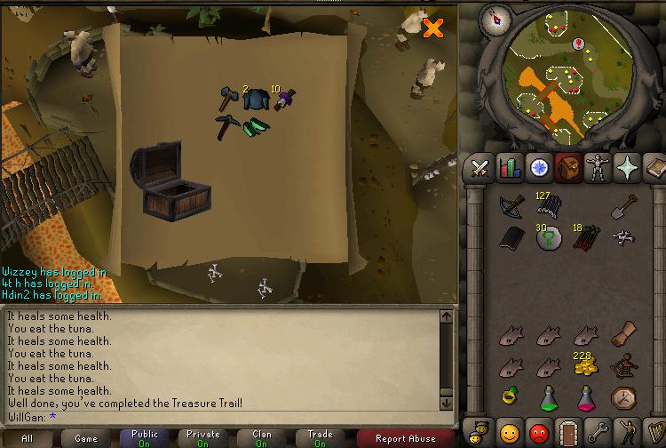 My first reward from Hard Clue Scroll Harcliesfaf