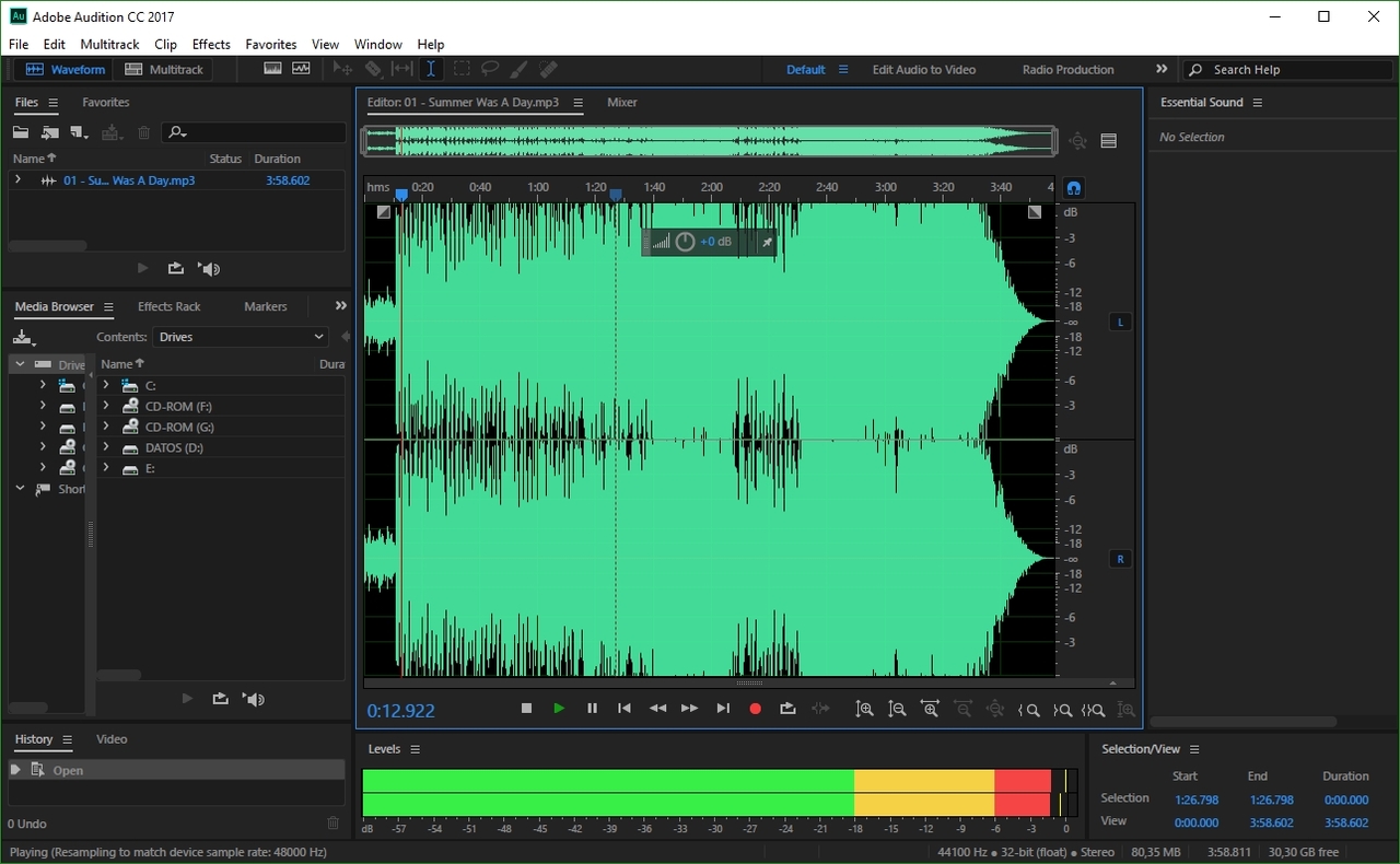 Adobe Audition CC 2017 v10.1.0.174 x64 Portable Screenshot_20170425_124146