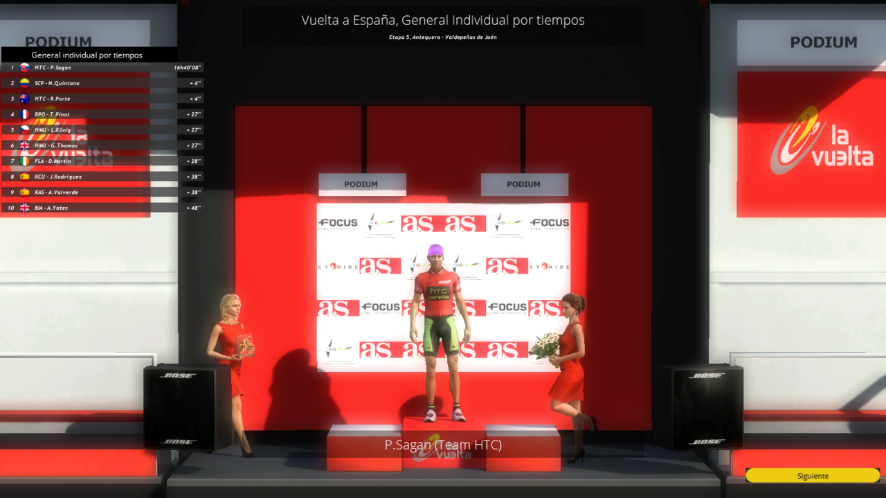 Vuelta a España (07/08 - 28/08) - Primera Semana Screenshot_569