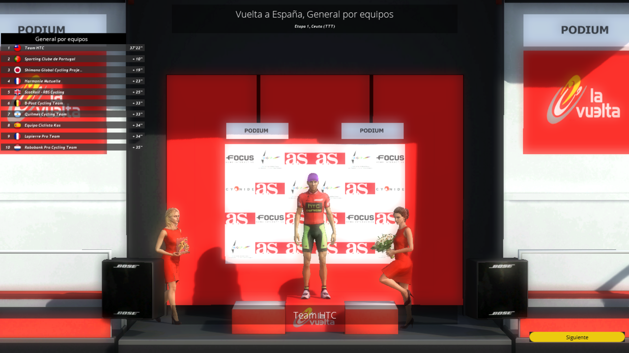 Vuelta a España (07/08 - 28/08) - Primera Semana Screenshot_470