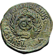 Glosario de monedas romanas. CONTRAMARCA. Image