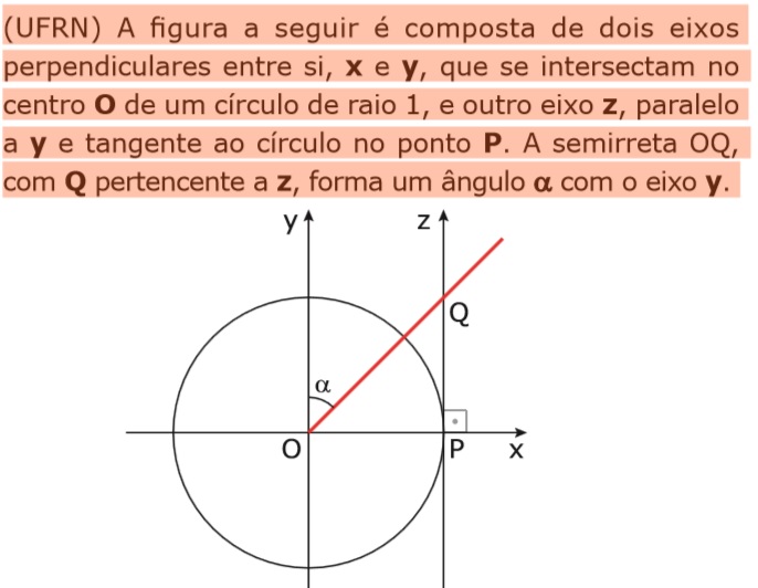 (UFRN) A figura a seguir é composta de dois e Ana