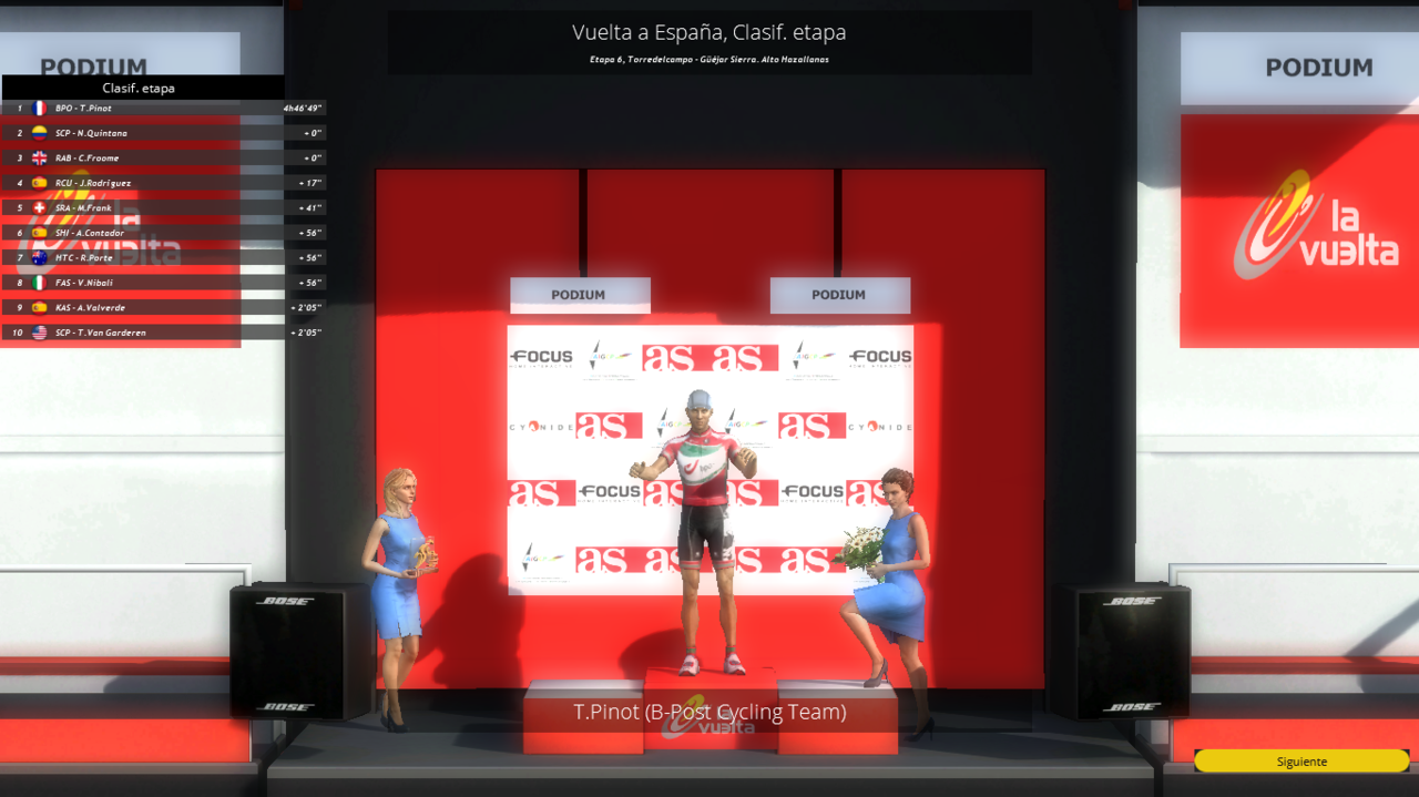 Vuelta a España (07/08 - 28/08) - Primera Semana Screenshot_601