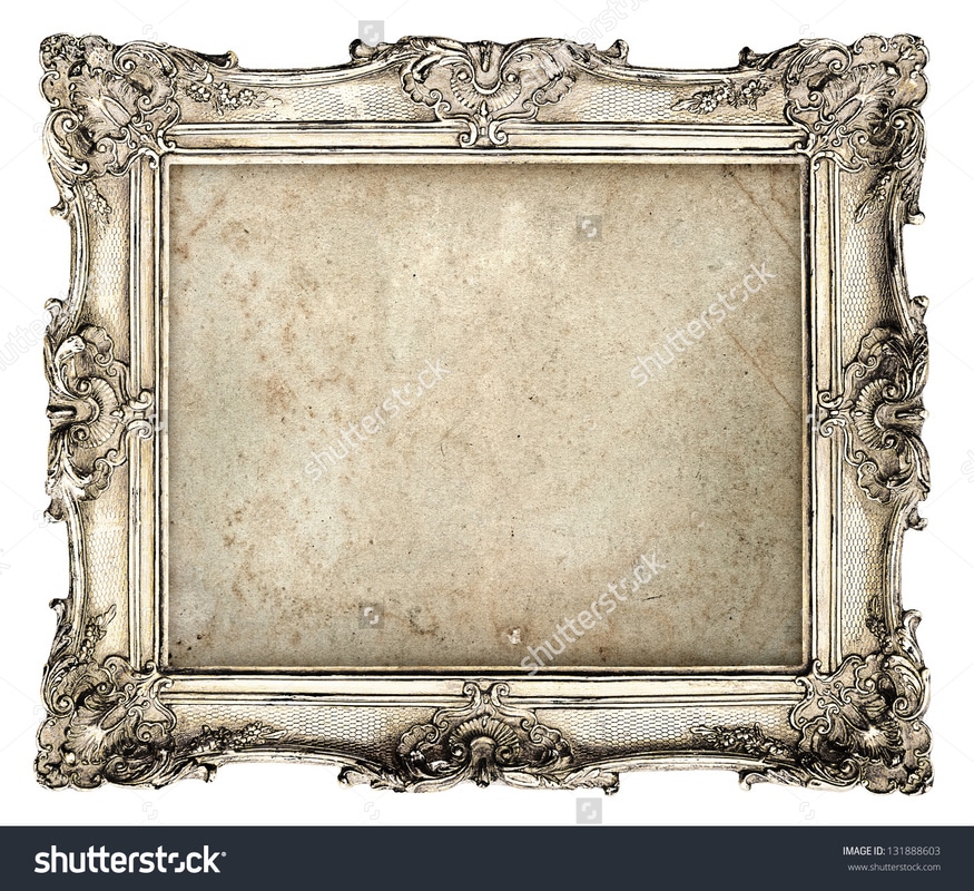 Susret epoha Stock-photo-old-silver-frame-with-empty-grunge-c