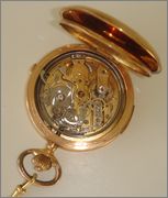 Identification savonnette répétition chronomètre Image