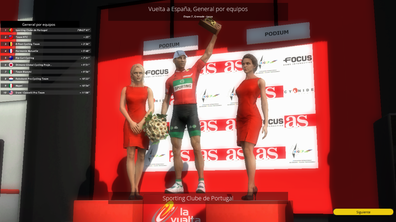 Vuelta a España (07/08 - 28/08) - Primera Semana Screenshot_628