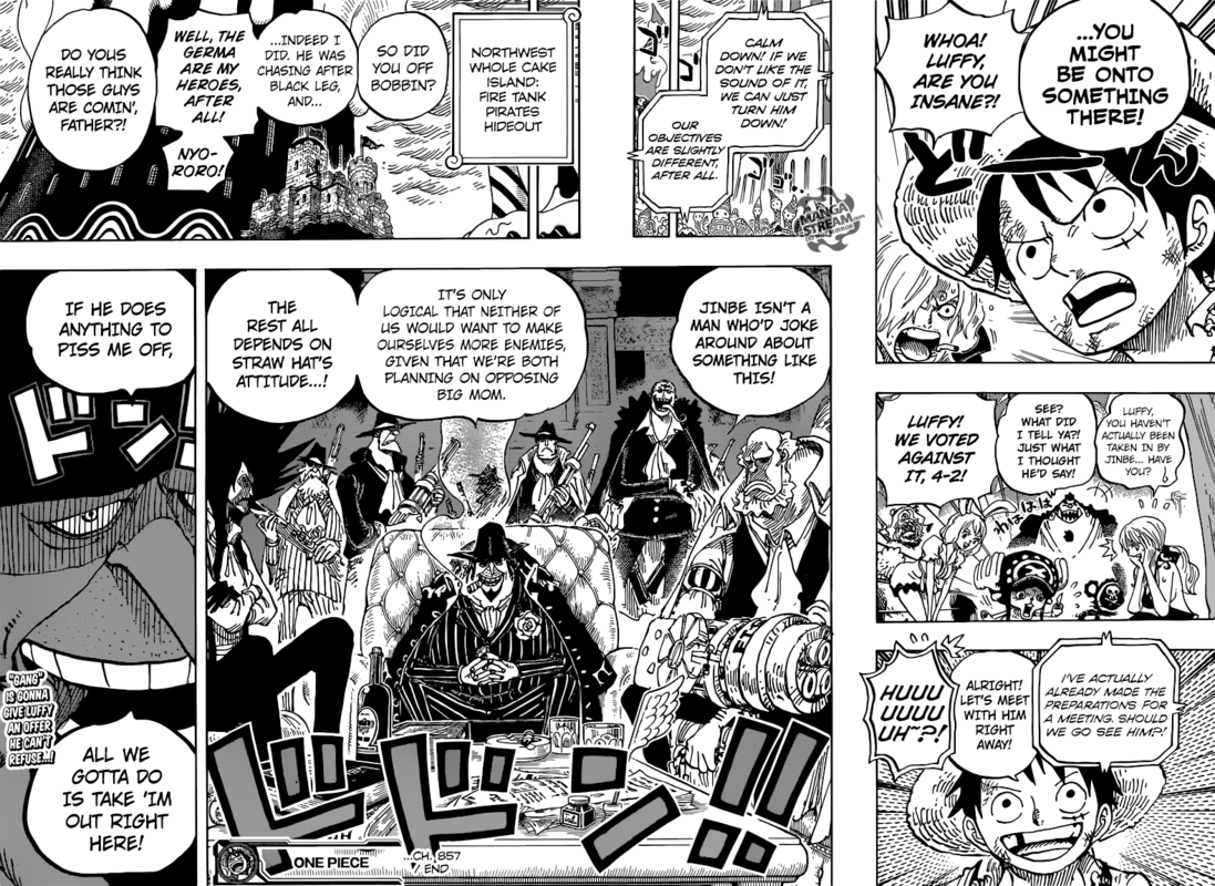 [BẢN TIẾNG ANH] One Piece Chapter 857: Quân Xe 16_17