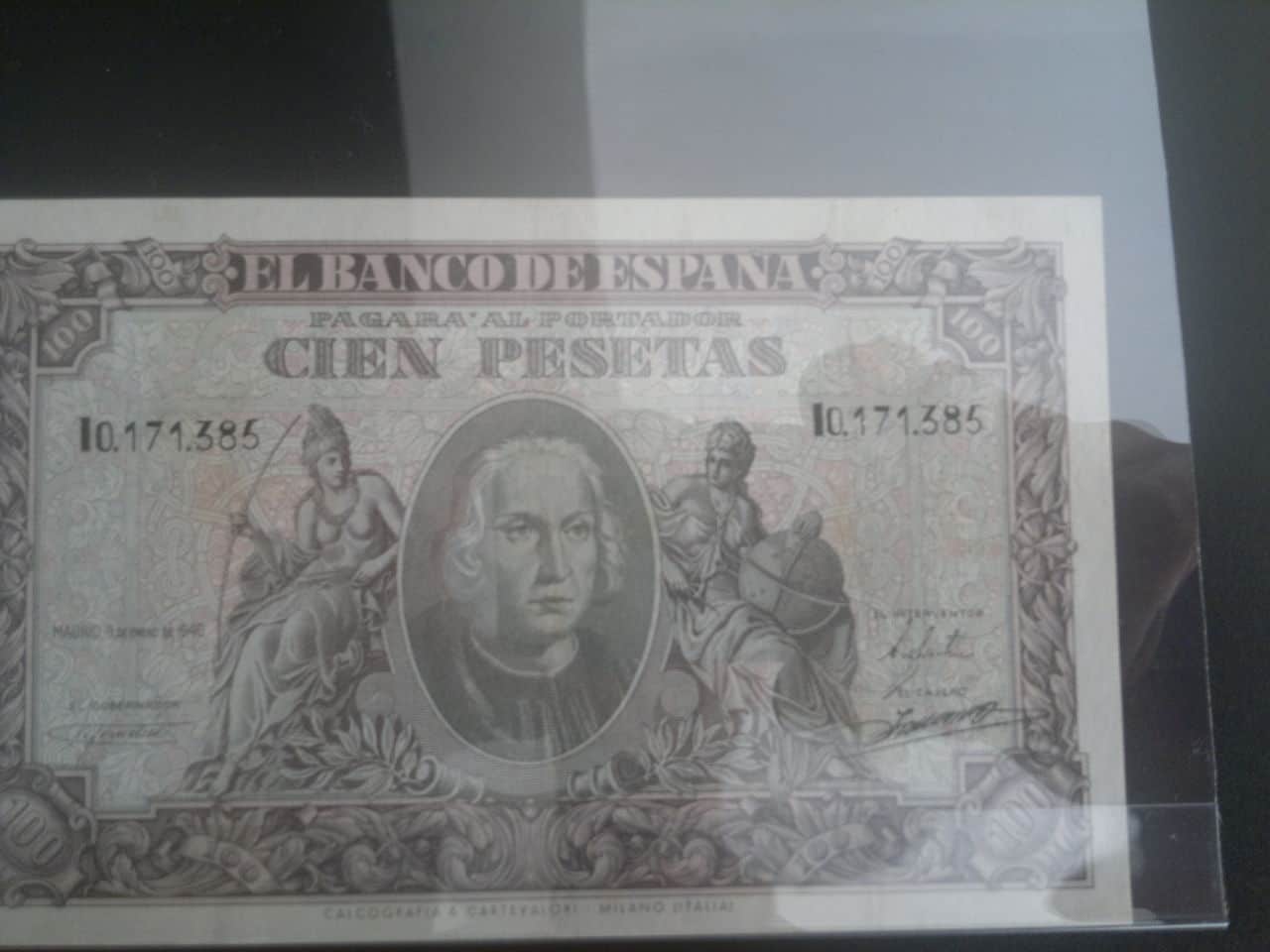 100 Pesetas de 1940 !!! Serie I !!! Muy Buscado. 2013_04_07_636