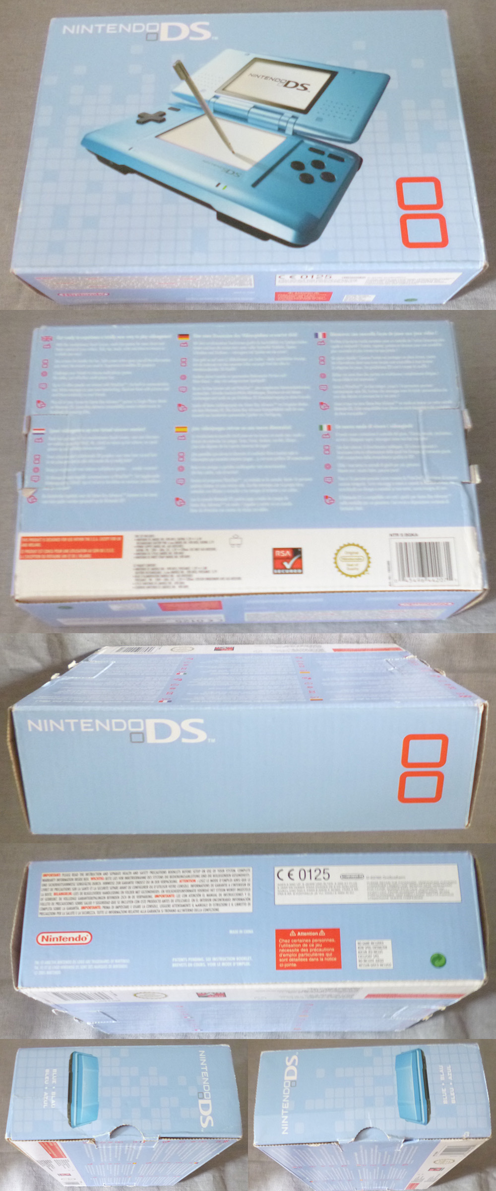  [VENDS] Console Nintendo DS Blue Original en boite et notice. Image