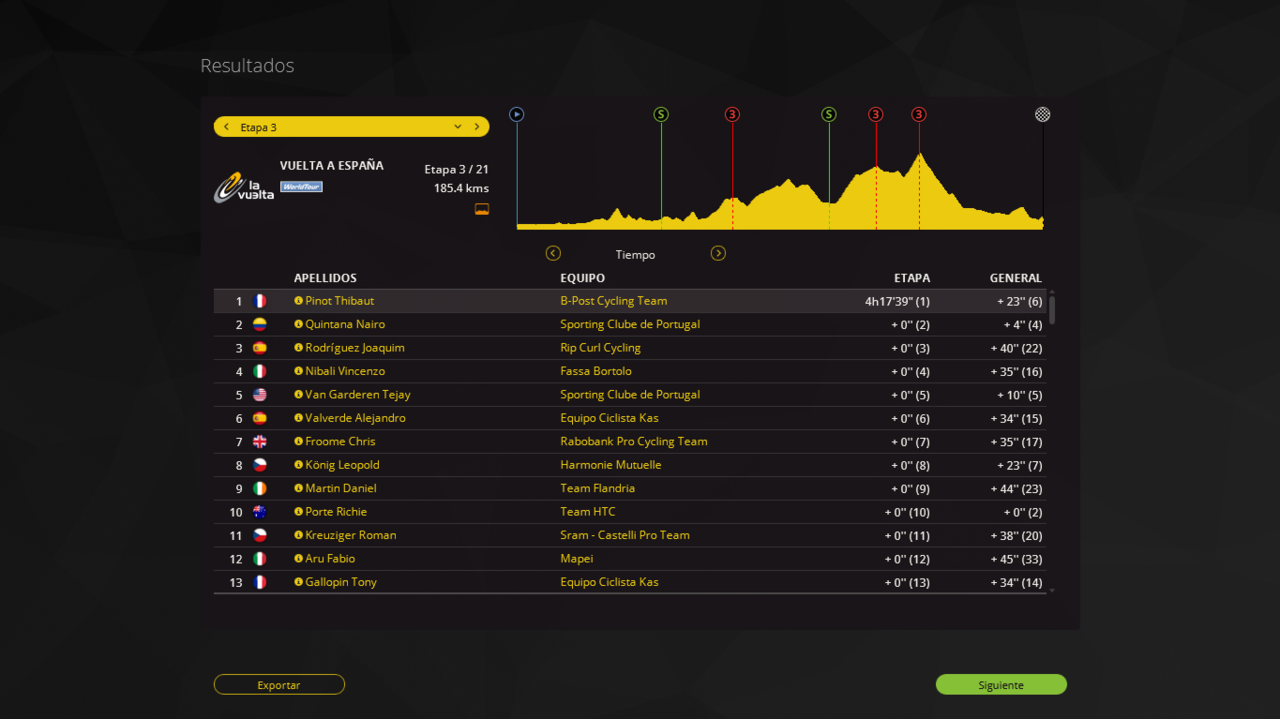 Vuelta a España (07/08 - 28/08) - Primera Semana Screenshot_518