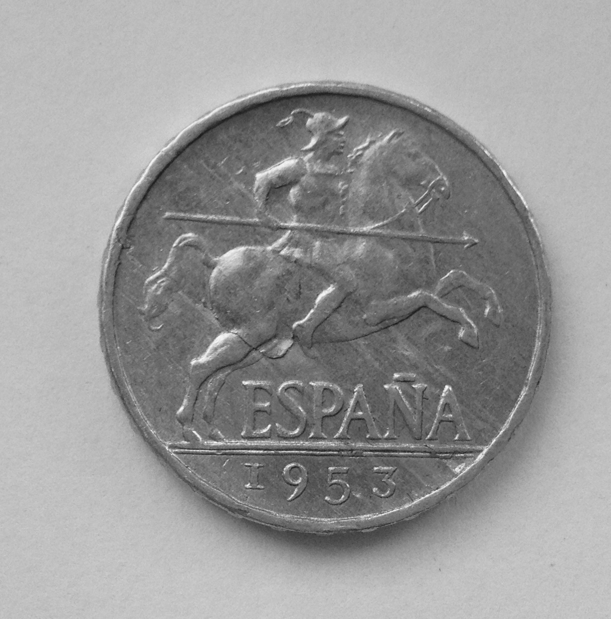 5 centimos 1953  Image