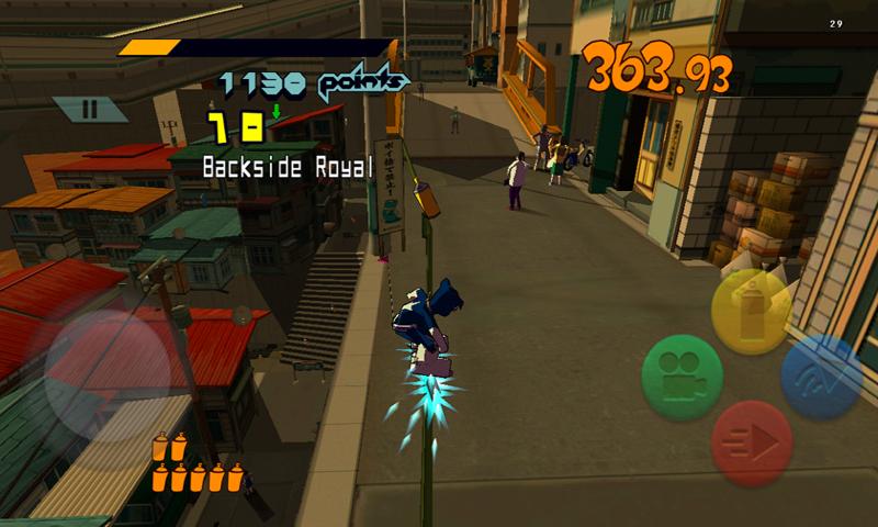 Aqui les dejo este estupendo juego Jet Set Radio!! famoso juego de PS3, xbox 360, PSP ahora se los dejo en Android Androidjv_E