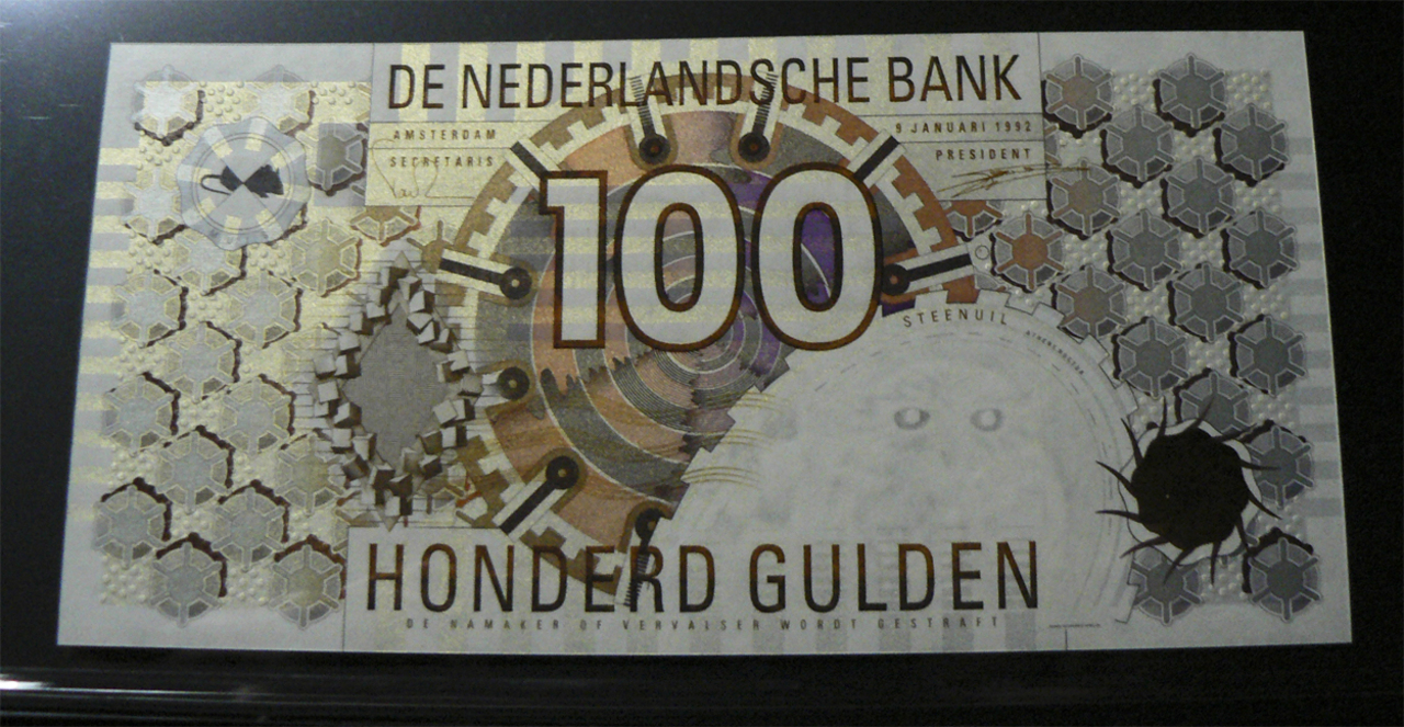 100 Gulden Holanda, 1992. Nth101