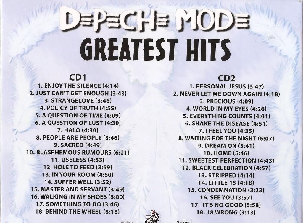 Depeche Mode DMGH2