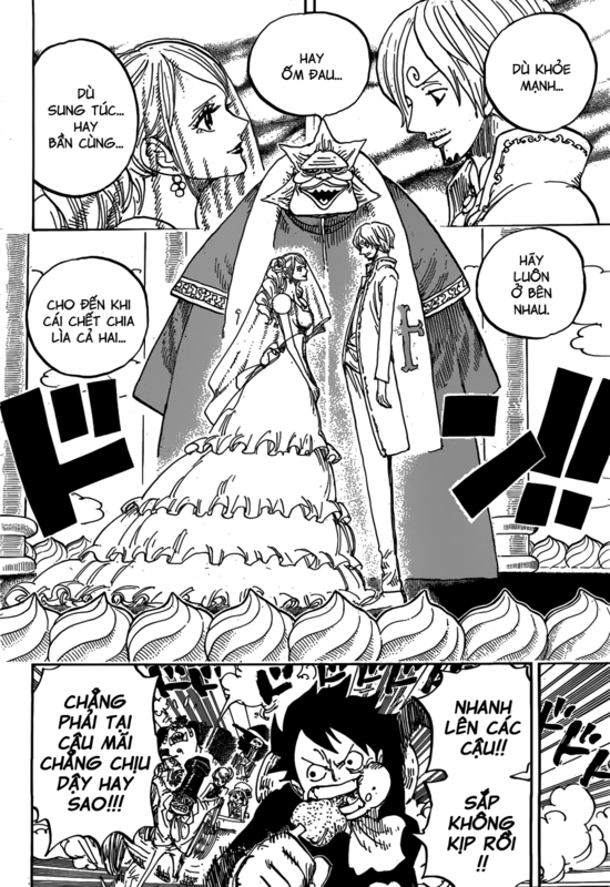 One Piece Chapter 862: Phe sử dụng đầu óc 08z