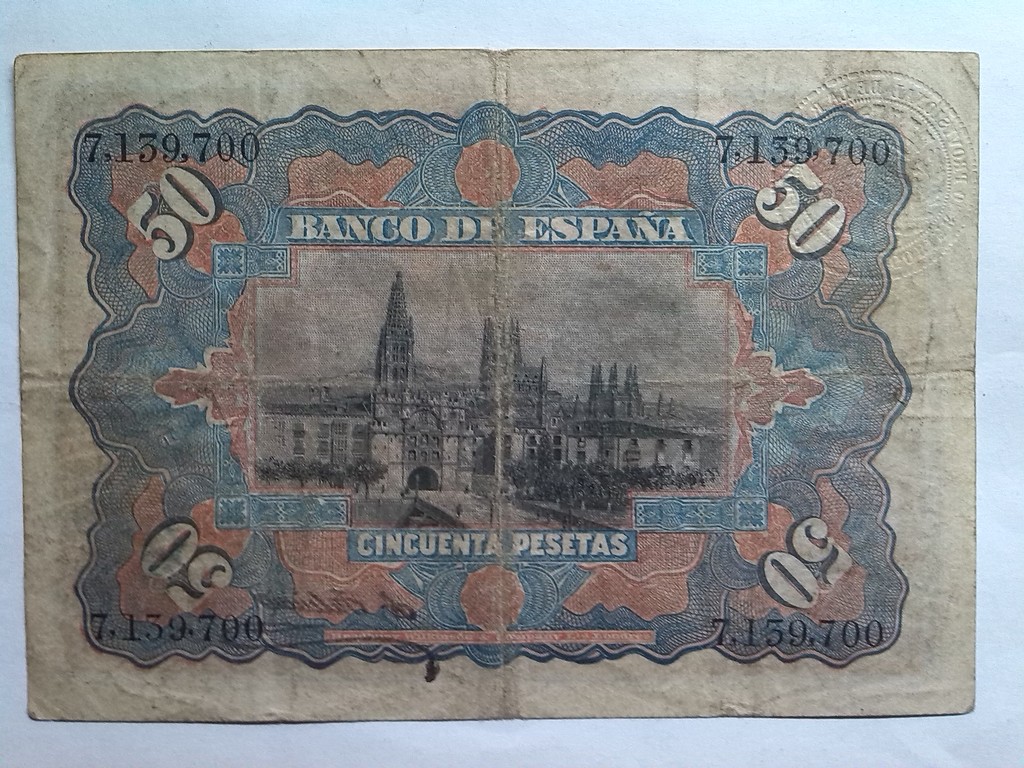 50 pesetas de 1907 Image