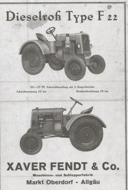 FENDT Tractores   - Página 8 Fendt_F22