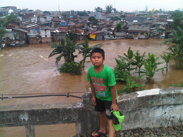 Banjir dan Macet problem klasik Jakarta Tebet_20140119_00437