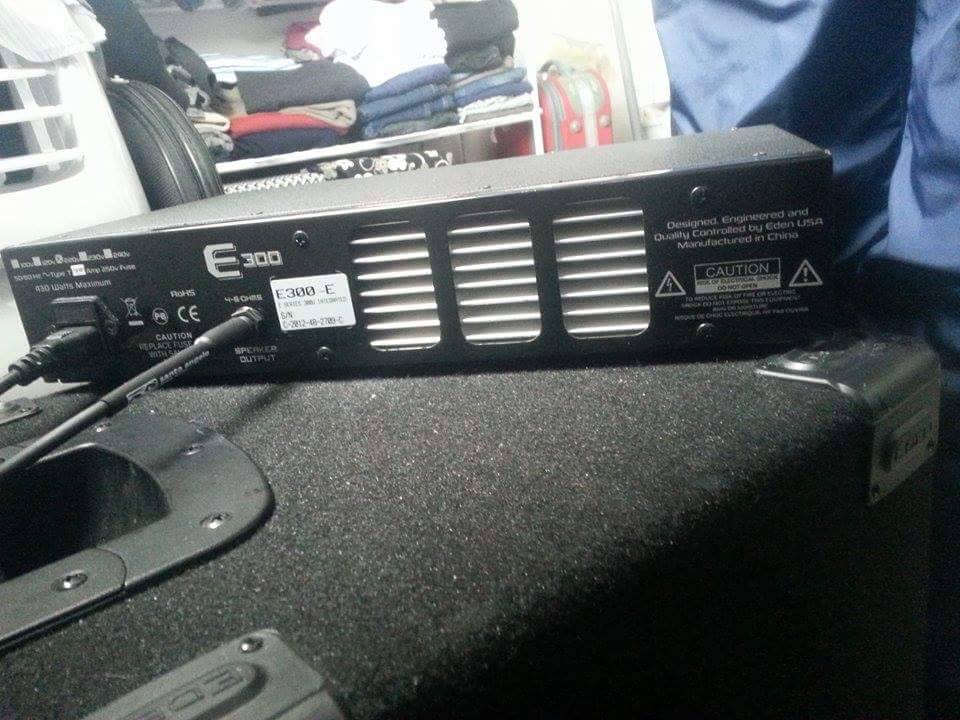 Vendo Amplificador David Eden E300 11774332_585537114917360_634434844_n