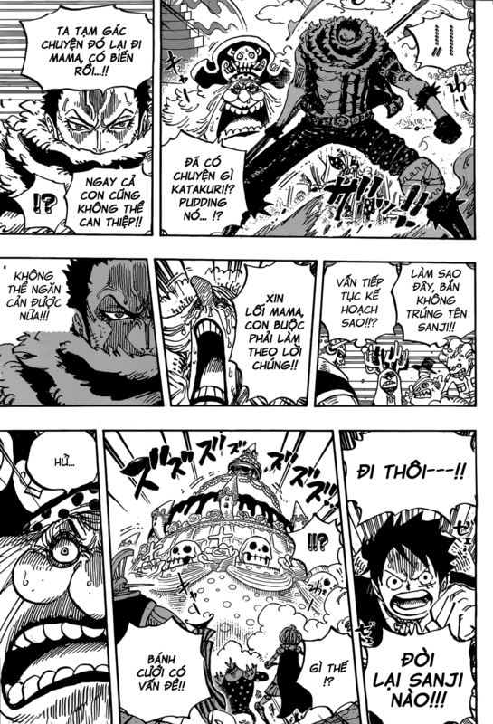 One Piece Chapter 862: Phe sử dụng đầu óc Image