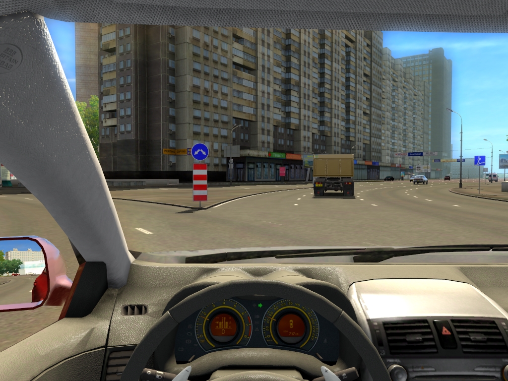 تحميل اللعبة الرائعة لمحاكاة قيادة السيارات City Car Driving Home Edition v1.4.1 Screen_04