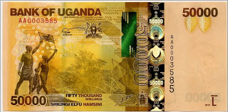 Los 19 billetes mas hermosos del mundo.. - Página 7 UGANDA_2