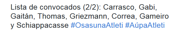 CA  Osasuna - Atlético de Madrid. Jornada 13.(HILO OFICIAL) Image