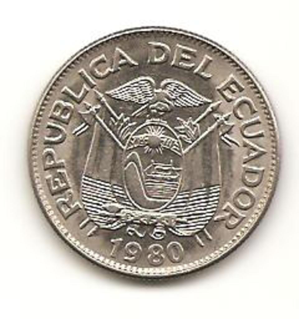 1 sucre de 1980 Ecuador Image