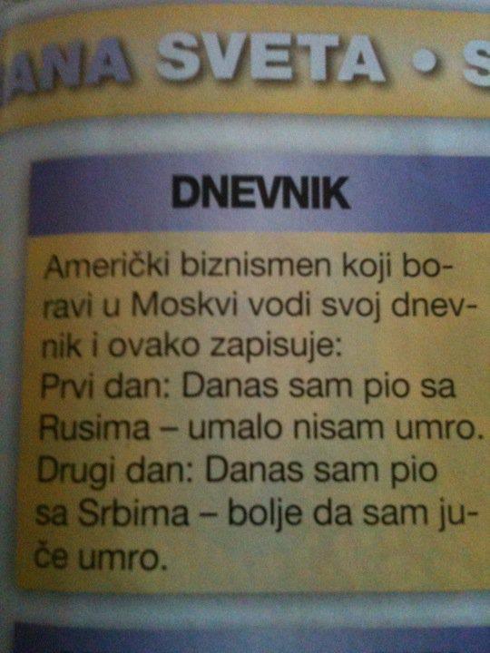 Kako da znaš da si pravi Srbin - Page 4 Rus