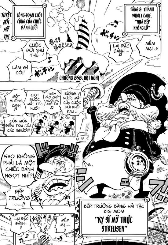 One Piece Chapter 858: Hội nghị Image