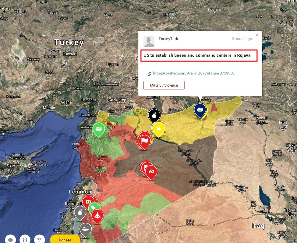 Sirijska vojska sjajnim  manevrom odsjekla amere od Isila i povezala se s Irakom Image